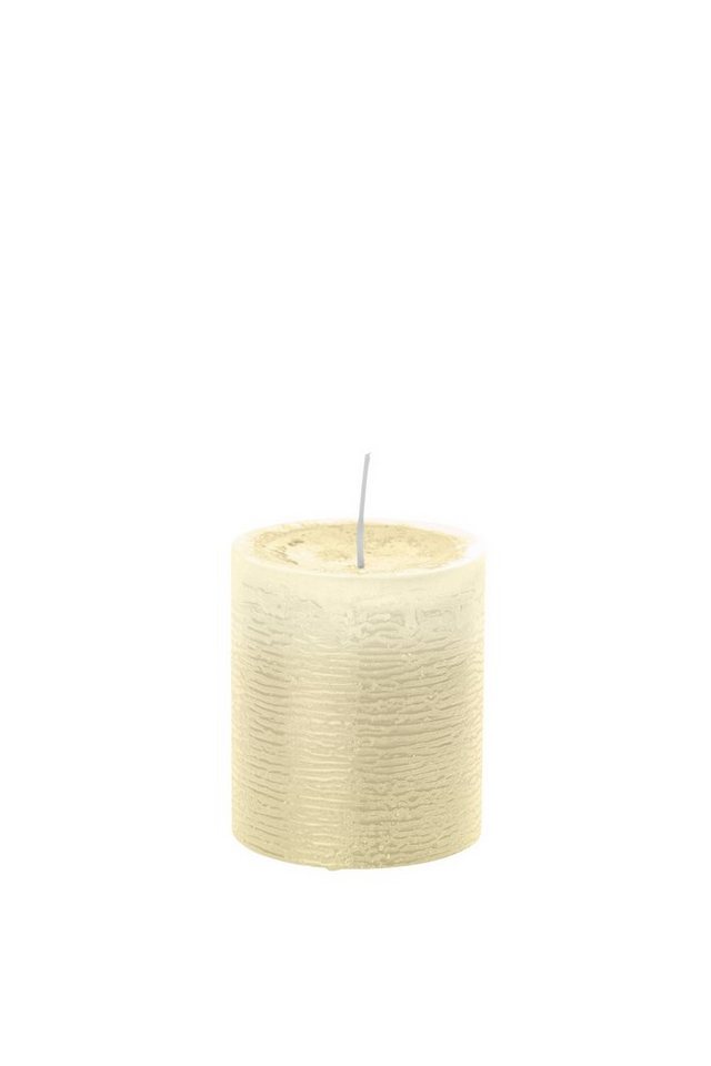 Wiedemann Kerzen Rustic-Kerze Rustik Marble Kerze (durchgefärbt mit Banderole von Wiedemann Kerzen
