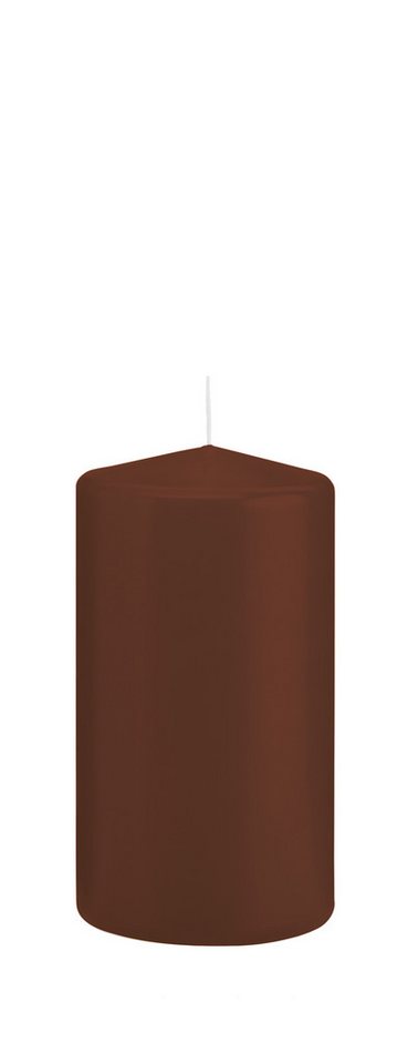 Wiedemann Kerzen Stumpenkerze Stumpenkerzen Kastanie Braun Ø 78 x 100 mm, 8 Stück Wiedemann Kerzen Stumpenkerze Stumpenkerzen Kastanie Braun Ø 78 x 100 mm, 8 Stück von Wiedemann Kerzen