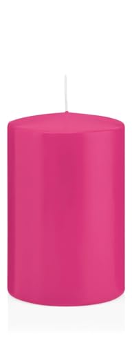 Wiedemann Kerzen Stumpenkerzen Pink 150 x Ø 98 mm, 6 Stück von Wiedemann Kerzen