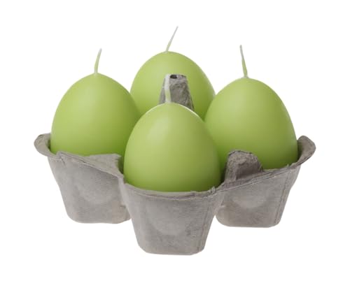 Eierkerzen Limette 55/45 mm, 4er-Pack Eierkerzen Limette 55/45 mm, 4er-Pack von Wiedemann