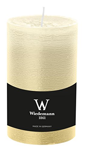Wiedemann 281008.073 Marble Kerze durchgefärbt ASF, Wachs, Braun, 13 x 7.8 cm, 8-Einheiten von Wiedemann