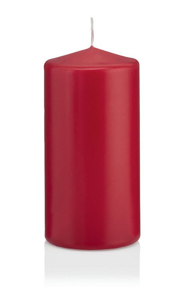Wiedemann Stumpenkerze Wiedemann 218117.056 Stumpenkerze - 120 x 60 mm, altrot von Wiedemann
