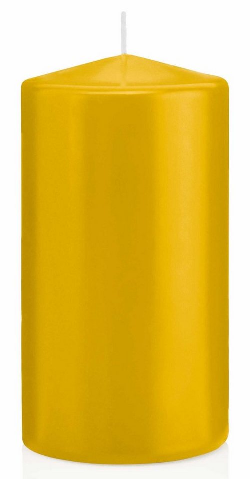 Wiedemann Stumpenkerze Wiedemann 618323.083 Stumpenkerze - 150 x 80 mm, mit ASF, dotter von Wiedemann