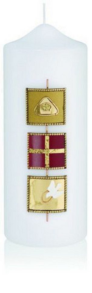 Wiedemann Stumpenkerze T006 TAUF- KOMMUNION- KONFIRMATION- Kerze 200/80mm gold und bordeaux Wiedemann Stumpenkerze T006 TAUF- KOMMUNION- KONFIRMATION- Kerze 200/80mm gold und bordeaux von Wiedemann