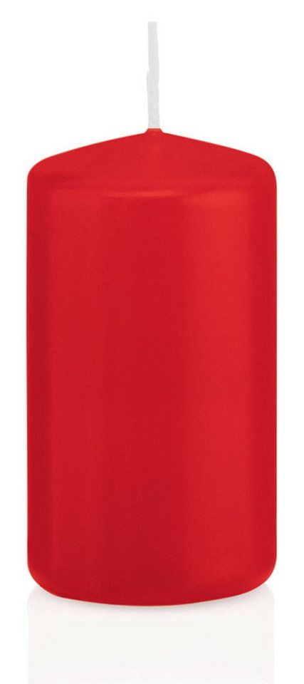 Wiedemann Stumpenkerze Wiedemann 218109.001 Stumpenkerze - 100 x 50 mm, rot von Wiedemann
