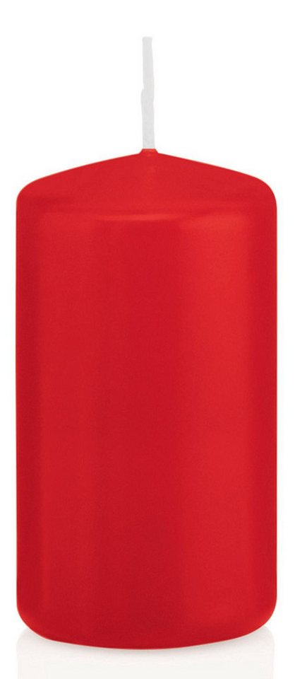 Wiedemann Stumpenkerze Wiedemann 218117.001 Stumpenkerze - 120 x 60 mm, rot von Wiedemann