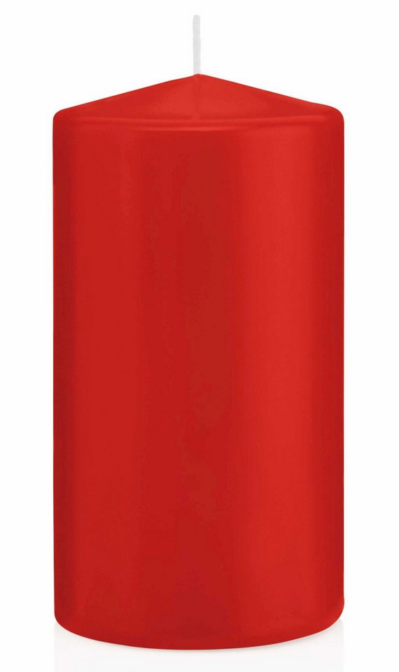 Wiedemann Stumpenkerze Wiedemann 618323.001 Stumpenkerze - 150 x 80 mm, mit ASF, rot von Wiedemann