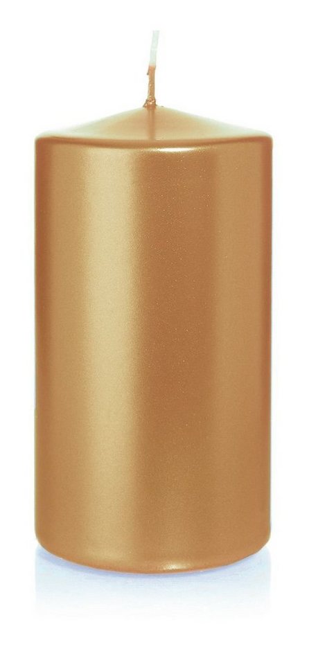 Wiedemann Stumpenkerze Wiedemann 726154.026 Stumpenkerze - 130 x 70 mm, gold von Wiedemann