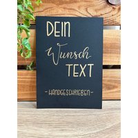 Dein Wunschtext/ Personalisiertes Wandbild von WiefoncarmaDesign