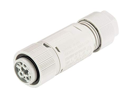 Wieland 46.051.4554.0 Rundstecker Kupplung, gerade Serie (Rundsteckverbinder): RST® Mini Gesamtpolzahl: 4 + PE 1 St. von Wieland