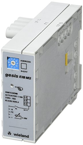 Wieland 83.020.1026.0 Modul gesis-eib-m2 1 Ausgänge interrupt-regul 1–10 V Wieland 83.020.1026.0 Modul gesis-eib-m2 1 Ausgänge interrupt-regul 1–10 V von Wieland