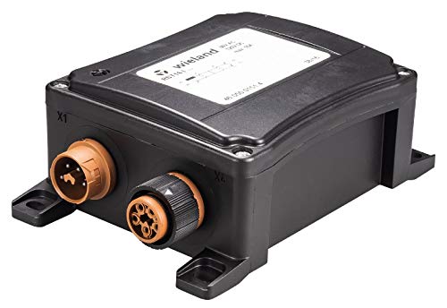 Wieland Mini Verteiler RST16I4B 3P1 F G V BR 4-polig Kodierung signalbraun Gehäuse schwarz Wieland Mini Verteiler RST16I4B 3P1 F G V BR 4-polig Kodierung signalbraun Gehäuse schwarz von Wieland