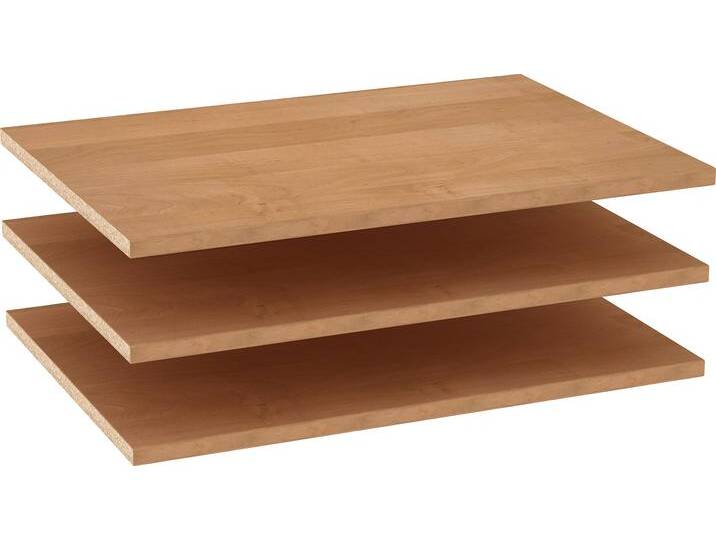 Einlegeboden WIEMANN, braun (erle), B:72,3cm H:2,2cm T:51,5cm, Holzwerkstoff, Einlegeböden von Wiemann