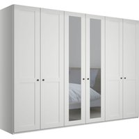 WIEMANN Drehtürenschrank "Göteborg, mit 95 Öffnungswinkel, Made in Germany", inkl. Spiegel und Türendämpfung, moderner Landhausstil von Wiemann