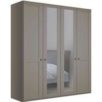 WIEMANN Drehtürenschrank "Göteborg, mit 95 Öffnungswinkel, Made in Germany" inkl. Spiegel und Türendämpfung, moderner Landhausstil von Wiemann