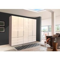 WIEMANN Falttürenschrank "Loft, Kleiderschrank, Schrank, Wäscheschrank, mit Glasfront", (3 Breiten, 2 Höhen 216/236 cm auswählbar, MADE IN GERMANY), inkl. gepämpften Schubkästen und Türen, mit Panoramaöffnung von Wiemann