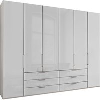 WIEMANN Falttürenschrank "Monaco, Kleiderschrank, Schrank, Wäscheschrank, mit edler Glasfront", (2 Breiten, 2 Höhen 216/236 cm auswählbar, MADE IN GERMANY), inkl. gepämpften Schubkästen und Türen, mit Panoramaöffnung WIEMANN Falttürenschrank "Monaco, Kleiderschrank, Schrank, Wäscheschrank, mit edler Glasfront", (2 Breiten, 2 Höhen 216/236 cm auswählbar, MADE IN GERMANY), inkl. gepämpften Schubkästen und Türen, mit Panoramaöffnung von Wiemann