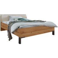 WIEMANN Futonbett "Monaco, Bettgestell, Bettrahmen, komfortables Polsterkopfteil", (4-fache Liegehöhenverstellung, MADE IN GERMANY), Polsterkopfteil aus Kunstleder, verschiedene Größen, in Komforthöhe von Wiemann