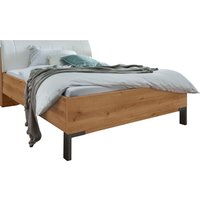 WIEMANN Futonbett "Monaco, Bettgestell, Bettrahmen, komfortables Polsterkopfteil", (4-fache Liegehöhenverstellung, MADE IN GERMANY), Polsterkopfteil aus Kunstleder, verschiedene Größen, in Komforthöhe von Wiemann