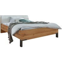 WIEMANN Futonbett "Monaco, Bettgestell, Bettrahmen, komfortables Polsterkopfteil", (4-fache Liegehöhenverstellung, MADE IN GERMANY), Polsterkopfteil aus Kunstleder, verschiedene Größen, in Komforthöhe von Wiemann