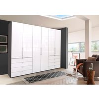 WIEMANN Falttürenschrank "Loft, Kleiderschrank, Schrank, Wäscheschrank, mit Glasfront", (3 Breiten, 2 Höhen 216/236 cm auswählbar, MADE IN GERMANY), inkl. gepämpften Schubkästen und Türen, mit Panoramaöffnung von Wiemann