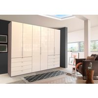 WIEMANN Falttürenschrank "Loft, hochwertige Glasfront, Metallgriffe, viel Stauraum", (3 Breiten: 200cm/250cm/300cm, Höhe: 236cm), Qualität trifft edles Design, 8 Schubkästen, 6 Türen von Wiemann