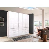 WIEMANN Falttürenschrank "Loft, Kleiderschrank, Schrank, Wäscheschrank, mit Glasfront", (3 Breiten, 2 Höhen 216/236 cm auswählbar, MADE IN GERMANY), inkl. gepämpften Schubkästen und Türen, mit Panoramaöffnung von Wiemann