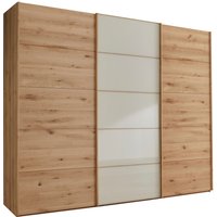 WIEMANN Schwebetürenschrank "Cardiff", mit massiven Holztüren und Glas von Wiemann