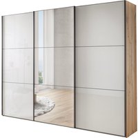 WIEMANN Schwebetürenschrank "Phoenix, Made in Germany, modernes Design, Highlight, Blickfang" Viele Farbkombinationen, in 4 Breiten und in 2 Höhen erhältlich, maximaler Staurraum, inkl.Einlegeböden, Wäscheböden u. Dämpfer von Wiemann