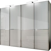 WIEMANN Schwebetürenschrank "Shanghai, Made in Germany,", mit praktischer Panorama-Tür und edler Glasfront, lautlos gleitend von Wiemann