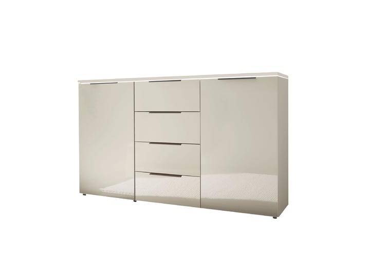 Wiemann Como Kommode mit 2 Türen und 4 Schubkästen mittig Griffe ca 228 mm breit Abdeckplatte mit Beleuchtung Korpus- Front und Grifffarbe wählbar Wiemann Como Kommode mit 2 Türen und 4 Schubkästen mittig Griffe ca 228 mm breit Abdeckplatte mit Beleuchtung Korpus- Front und Grifffarbe wählbar von Wiemann