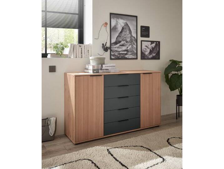 Wiemann Kombikommode VALETTA ca. B141 H86 T43 cm in **Bianco Eich von Wiemann