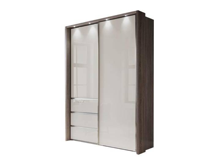 Wiemann Malibu V.i.P. Schwebetürenschrank 2-türig mit 3 Auszügen Korpus in Dekor Front in Glas Farbe wählbar optional mit Dämpferset und Passepartout Wiemann Malibu V.i.P. Schwebetürenschrank 2-türig mit 3 Auszügen Korpus in Dekor Front in Glas Farbe wählbar optional mit Dämpferset und Passepartout von Wiemann