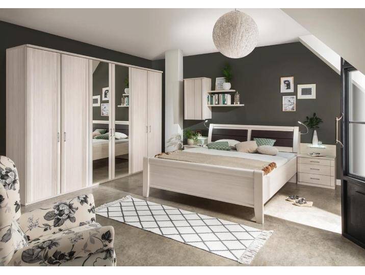 Wiemann Schlafzimmer Luxor 4 ca. 180 x 200 cm in Polar Lärche Nac von Wiemann