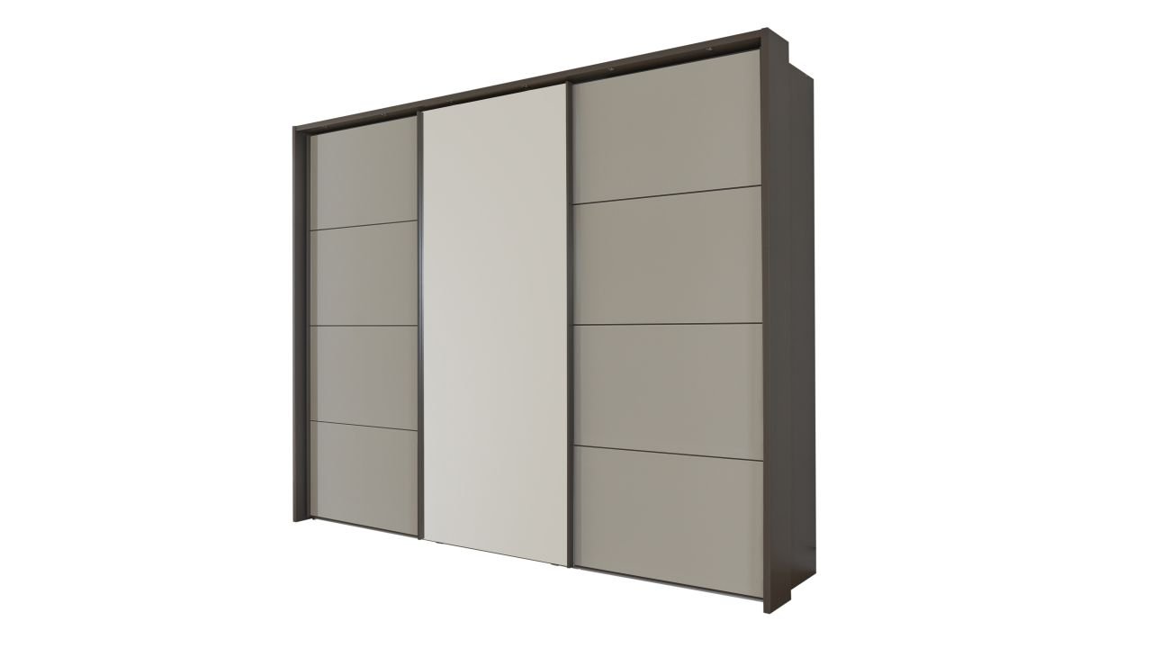Wiemann Schwebetürenschrank Kos in anthrazit/kieselgrau ca. 250 cm breit Wiemann Schwebetürenschrank Kos in anthrazit/kieselgrau ca. 250 cm breit von Wiemann