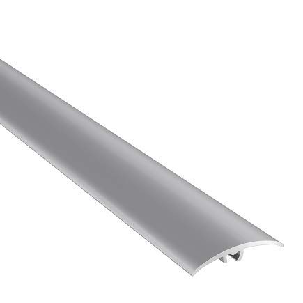 Übergangsprofil 37 x 7 mm | Aluminiumprofil 3 in 1 | Übergangsleiste Ausgleichsprofil Abschlussprofil Höhenausgleich Aluprofil Silber 930 mm von Wiesemann