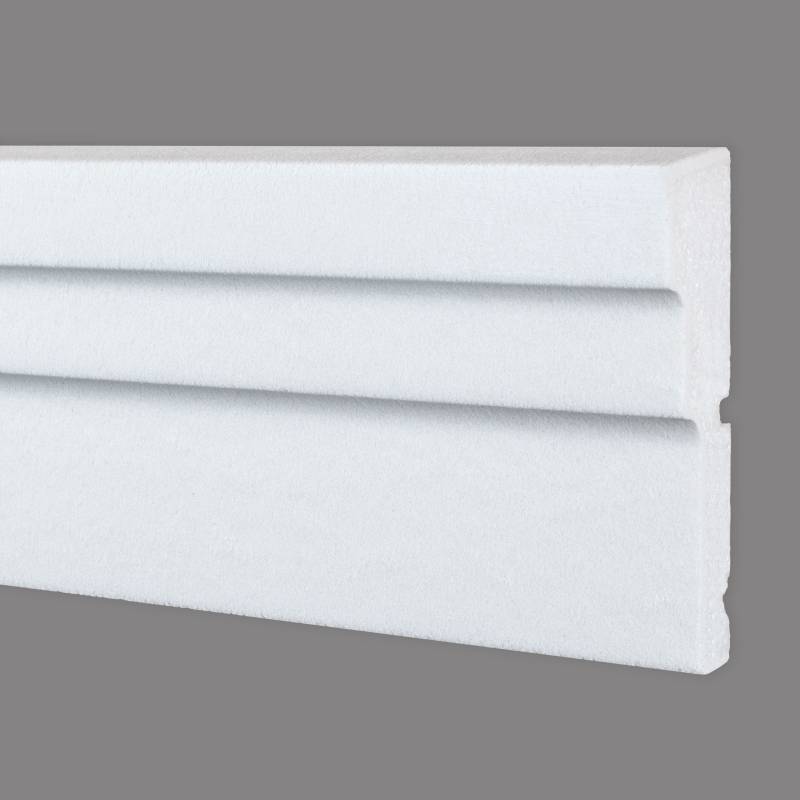 Wiesemann | Fassadenprofil "FP17-b" | Fassadenstuck | 37 x 140 x 2000 mm | Außenstuck | Beschichtet von Wiesemann