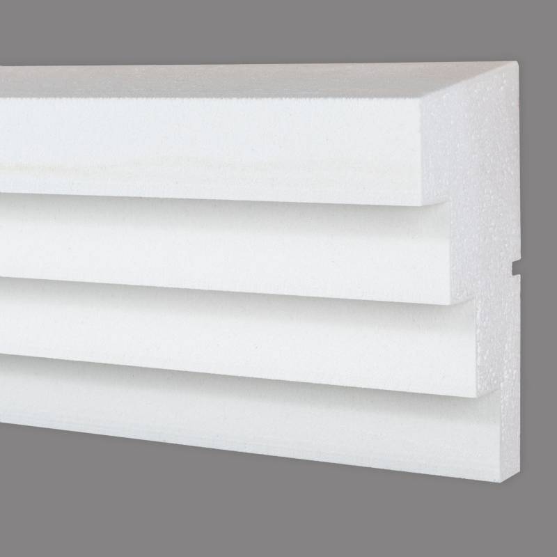 Wiesemann | Fassadenprofil "FP33-b" | Fassadenstuck | 89 x 173 x 2000 mm | Außenstuck | Beschichtet von Wiesemann