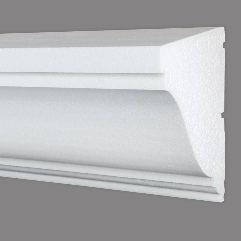 Wiesemann | Fassadenprofil "FP41-b" | Fassadenstuck | 135 x 186 x 2000 mm | Außenstuck | Beschichtet von Wiesemann