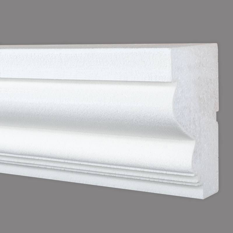 Wiesemann | Fassadenprofil "FP44-b" | Fassadenstuck | 99 x 153 x 2000 mm | Außenstuck | Beschichtet von Wiesemann
