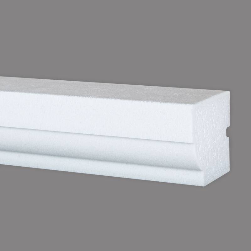Wiesemann | Fassadenprofil "FP49-b" | Fassadenstuck | 62 x 57 x 2000 mm | Außenstuck | Beschichtet von Wiesemann