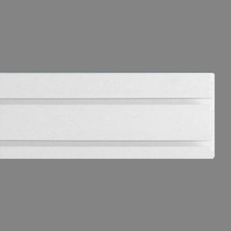 Wiesemann | Gardinenschiene | Zweiläufig | Kunststoff | 15 x 63 x 1500 mm | Vorhangschiene | Weiß von Wiesemann