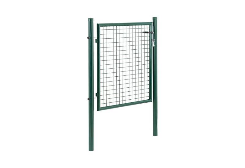 Wiesenfield Gartentor Gartentor Metall Gartentür Zauntor Stabmattenzaun-Tor 107.5 x 150 cm von Wiesenfield