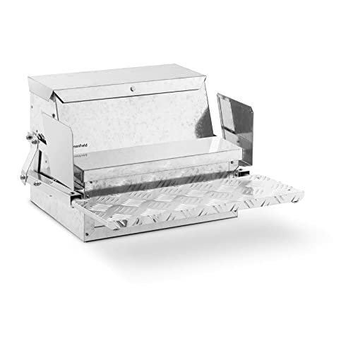 Wiesenfield WI-CF-150 Futterautomat Hühner Kapazität 11,5 kg Trittbrett 400 g Hühnerfutterautomat Hühner Futterspender Geflügelfutterautomat Wiesenfield WI-CF-150 Futterautomat Hühner Kapazität 11,5 kg Trittbrett 400 g Hühnerfutterautomat Hühner Futterspender Geflügelfutterautomat von Wiesenfield