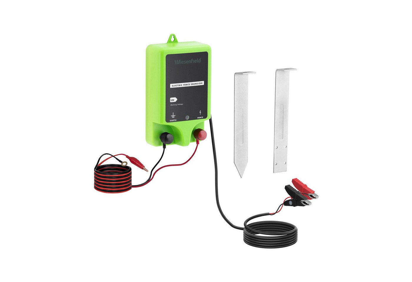 Wiesenfield Weidenzaun Weidzaungerät Elektrozaungerät 12 V Batterie Weidebedarf 20 km 2 J Wiesenfield Weidenzaun Weidzaungerät Elektrozaungerät 12 V Batterie Weidebedarf 20 km 2 J von Wiesenfield