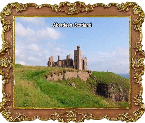 Aberdeen Kühlschrankmagnete, Schottland, Tourismus, Souvenir, Kühlschrankdekoration, Magnet von Wiesomty