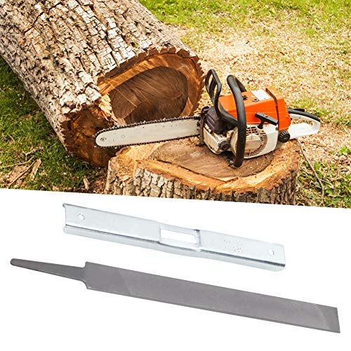 2pcs Universal Chainsaw Schärfen Tool Kit, Kettensäge Tiefenmesser Flat File Set für Holz und Metallarbeiten von Wifehelper