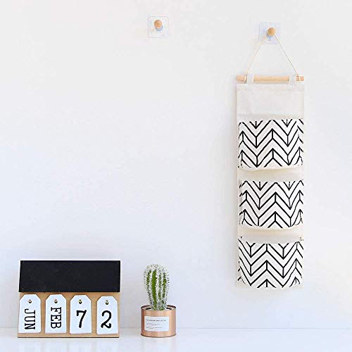 3 Tasche Hängende Tasche Schrank Wand Tür Spielzeug Speicherorganisator für Wohnkultur Aufbewahrungstasche Organizer über Der Türschrank Organizer für Badezimmer Wohnzimmer Küche (4#) von Wifehelper