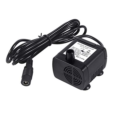 DC12V Kleine Mini Tauchwasserpumpe, Solar Amphibien Mini Tauchwasserpumpe für Brunnenteich von Wifehelper