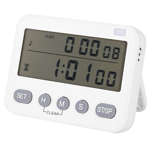 Haushalt Küche Kochen Timer Mute Vibration Wecker Erinnerung Uhr mit Memory-Funktion von Wifehelper